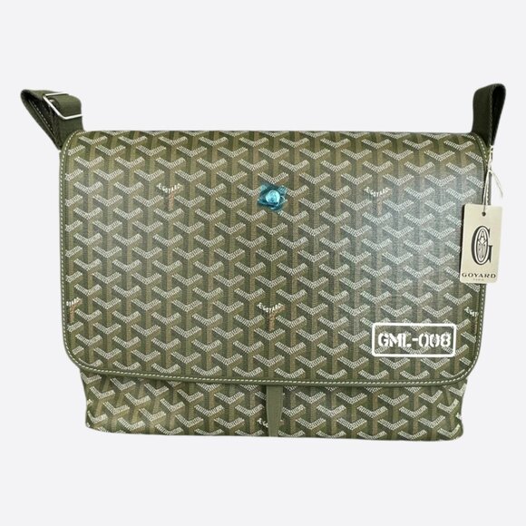 Goyard Other - Goyard Khaki Capetien MM Messenger Bag